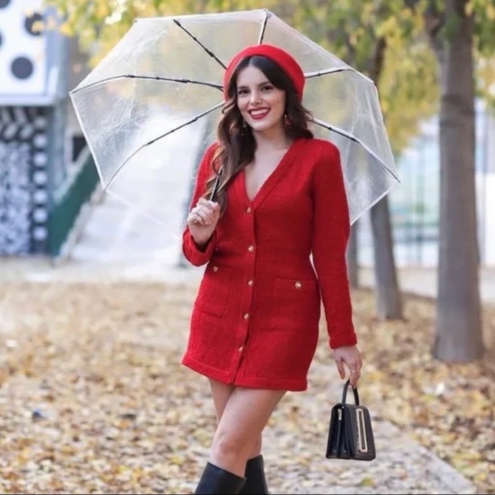 Zara tweed dress